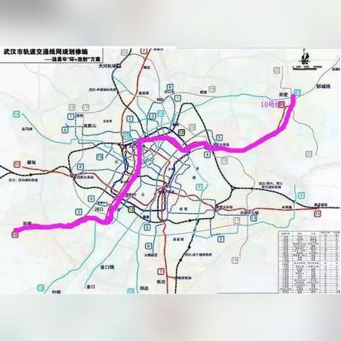 武汉地铁14号线最新线路图解析