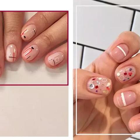 最新指甲图案流行趋势,展现个性风采的细节之美