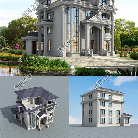 高端别墅样板,奢华与舒适并存的设计典范