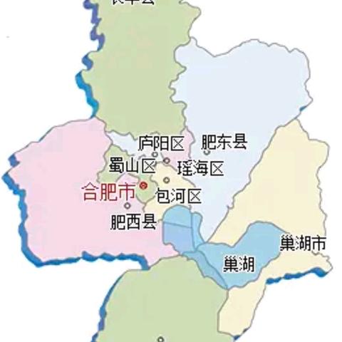 合肥地图最新解析