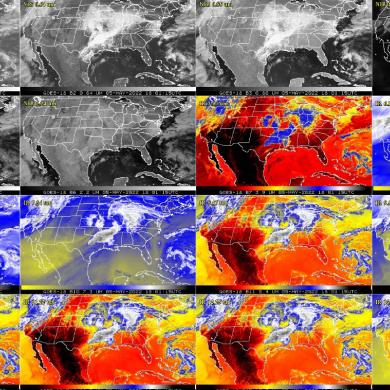 最新卫星图像展现地球新面貌