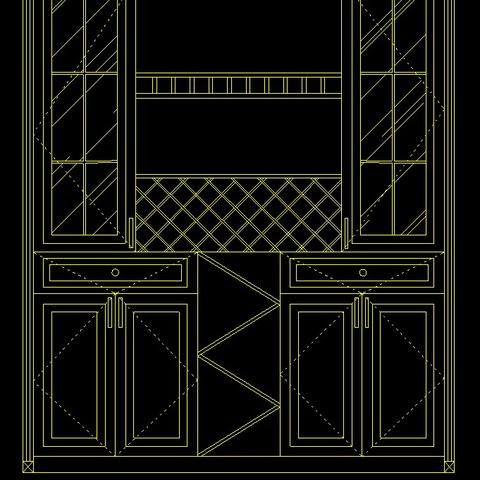 最新简欧酒柜设计,细节与实用性的完美结合